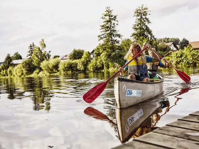 Kanutour Kanufahren im Bayerischen Wald