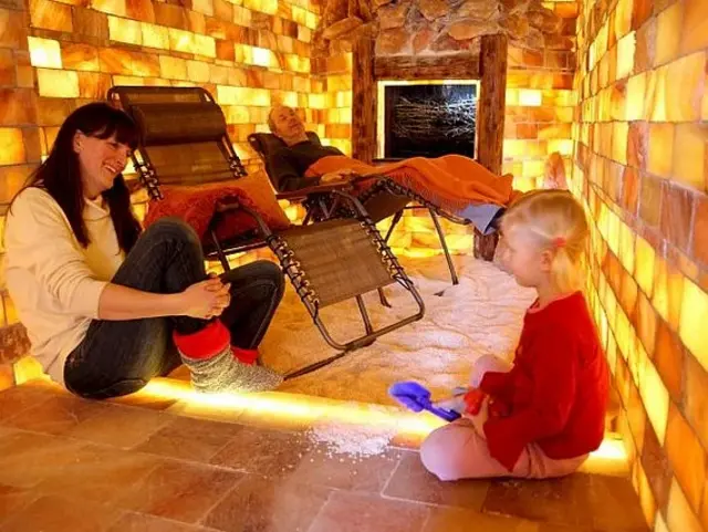 Salzgrotte Salzgrotte auf dem Biohof Heil in Marktrodach im Frankenwald